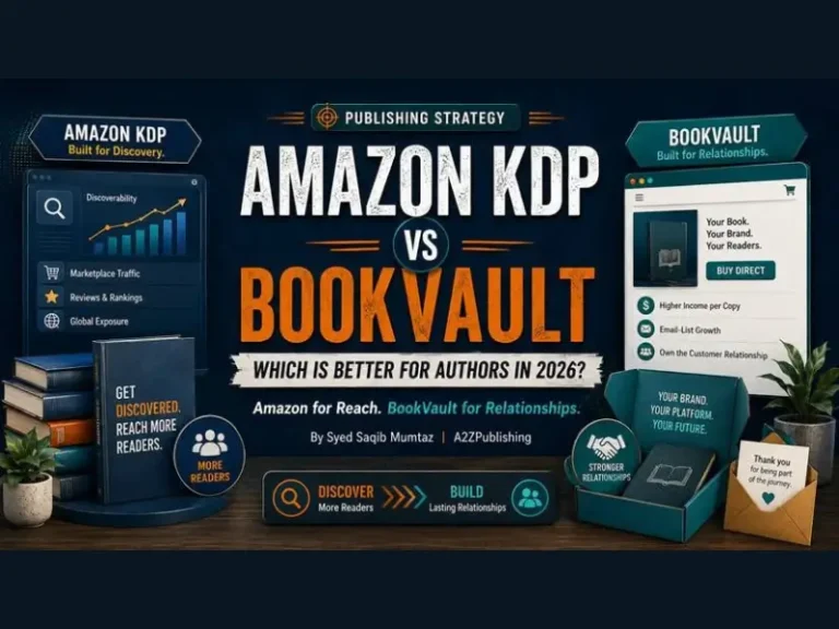 Amazon KDP vs BookVault 2026